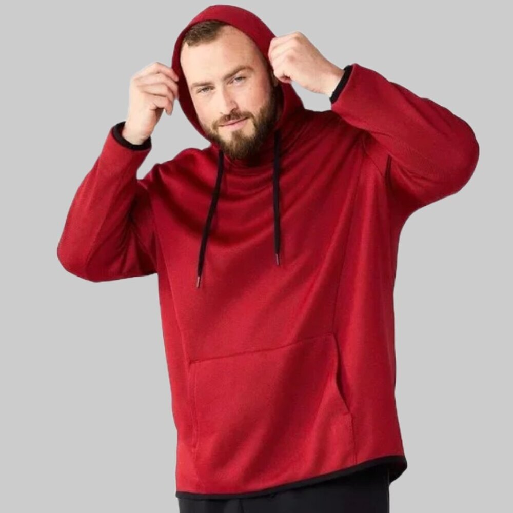 NWT Men's Tek Gear® Performance Fleece Hoodie - Picture 1 of 7